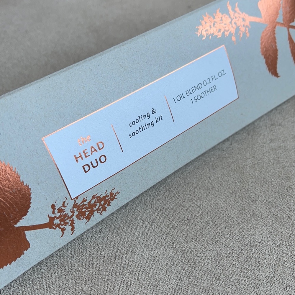 Saje Head Duo Kit (1 oil blend + 1 head soother)